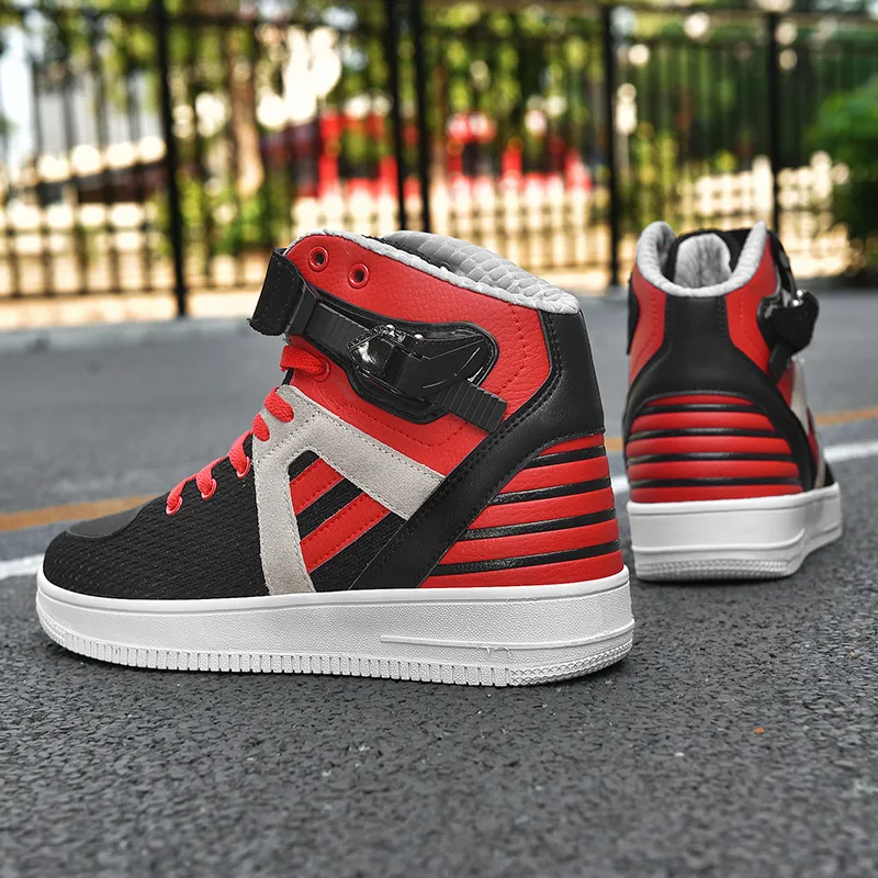 Motorcycle Boots Unisex Leather Ankle Height Wear-Resistant  display picture 2