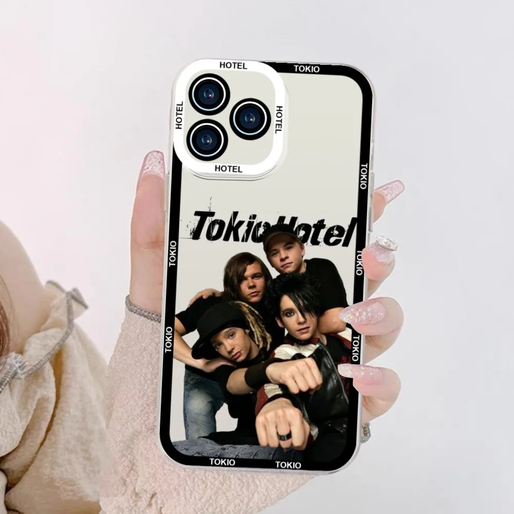 Transparent Shell Hot Band burga phone cases for iPhone 11