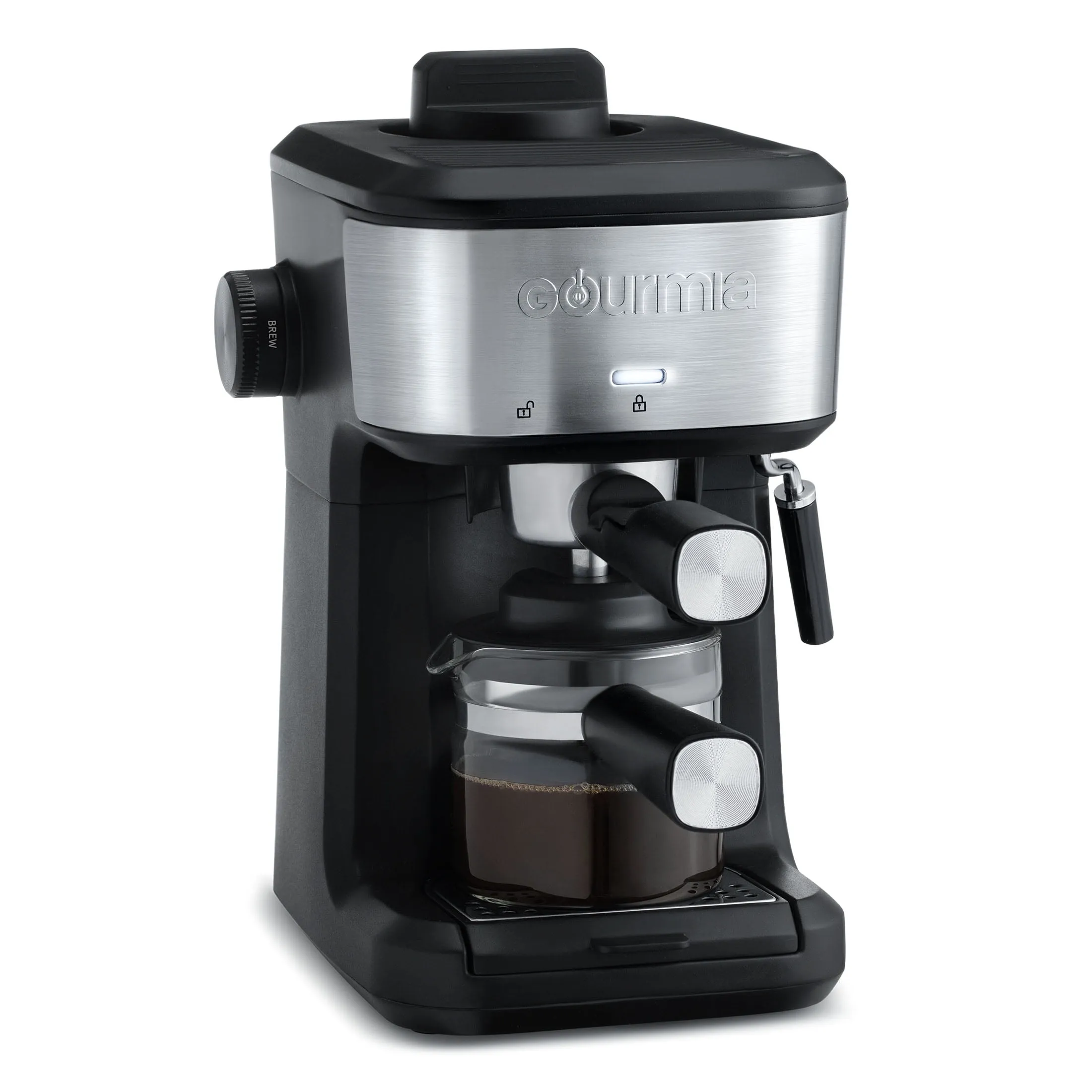 Gourmia Pour Over Coffee Maker Electric New Gourmia 4-Shot
