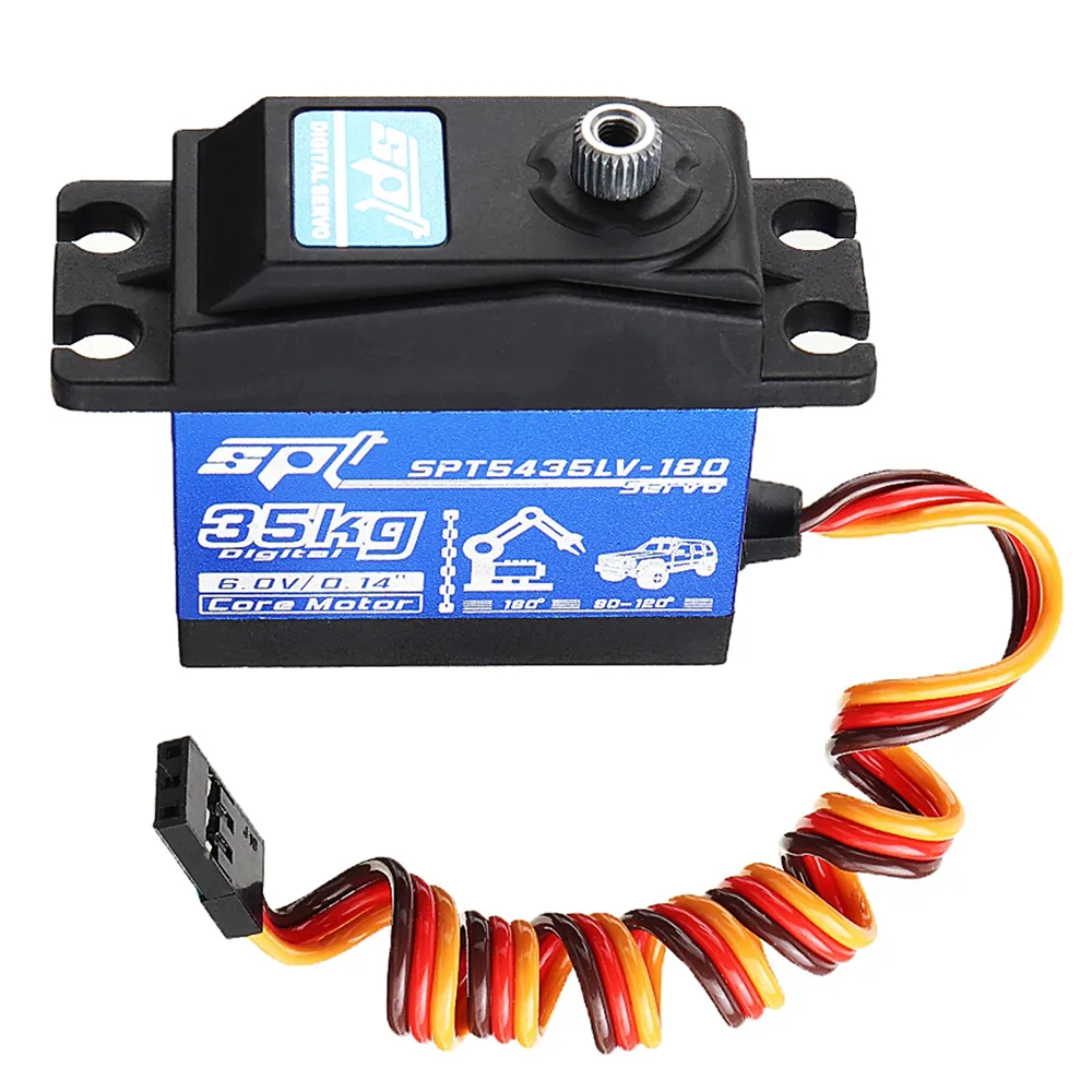35KG Metal Gear Digital Servo With Arm - 180 Degree, Waterproof, For 1/8 1/10 1/12 RC Cars, Trucks, Buggy Upgrade Parts - View #3