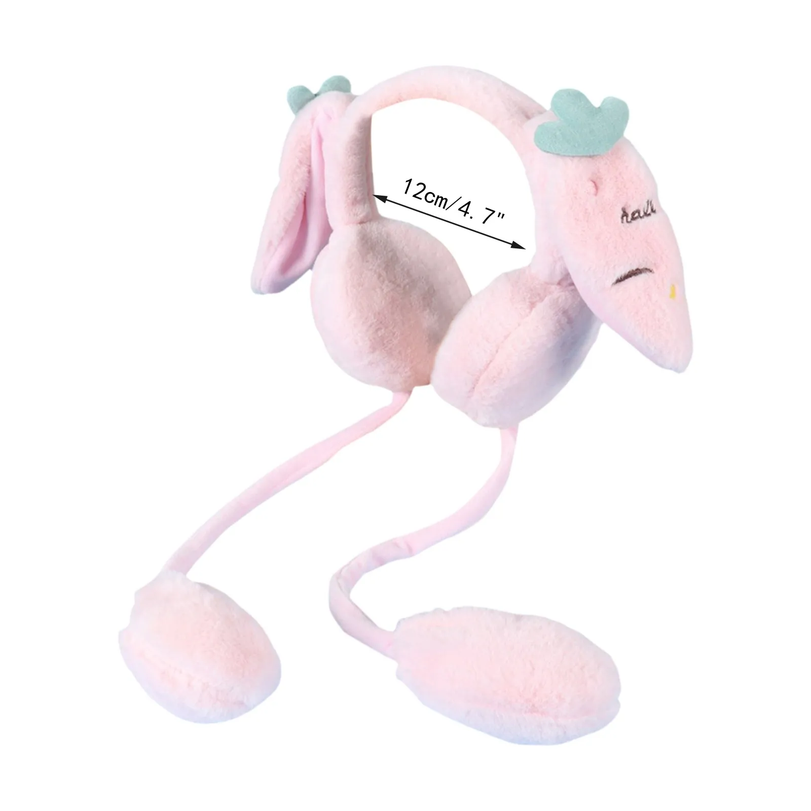 Earmuffs For Women Winter Warm Plush Ear Muffs With Movable Airbag