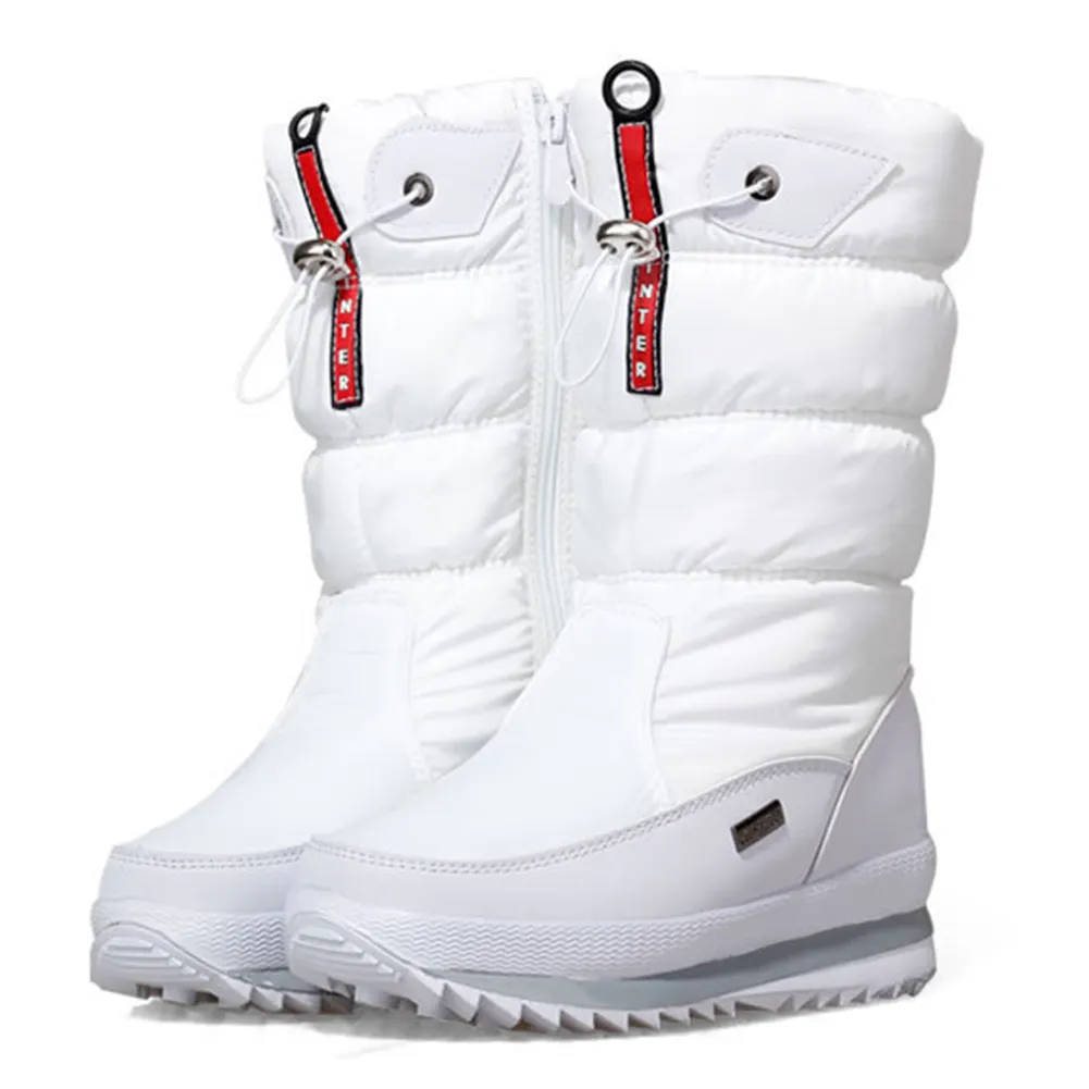 Waterproof Winter Snow Boots: Non-Slip, Warm, Comfy for Womens