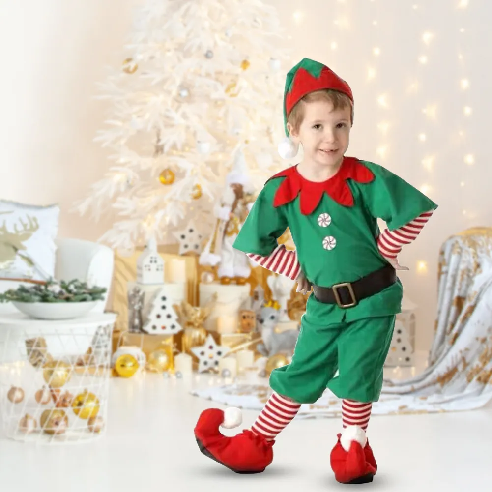 white christmas dresses Elf Christmas Trees Mrs.Claus Outfits Christmas Dress Vacation Dress Christmas Tree Women's Christmas Costume Party Cosplay Costume Adults Christmas main image 1