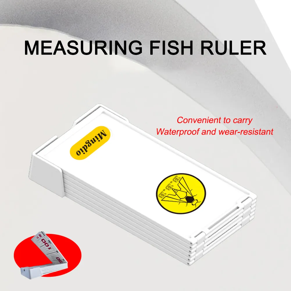 Fish Measuring Rulers Portable 100cm Folding Fish Ruler With ...