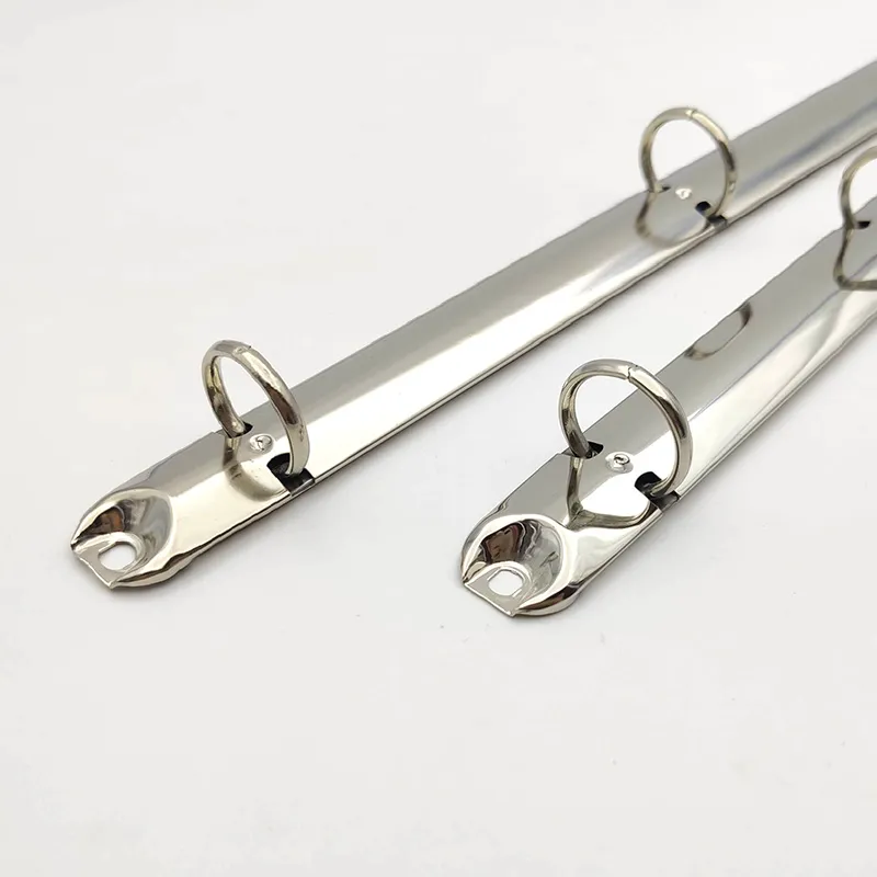 wholesale 3 Ring Binder Clips 3 Holes Metal Spiral Binder Clips 240cm 280cm for Diaries Notebooks Planners and File Folders