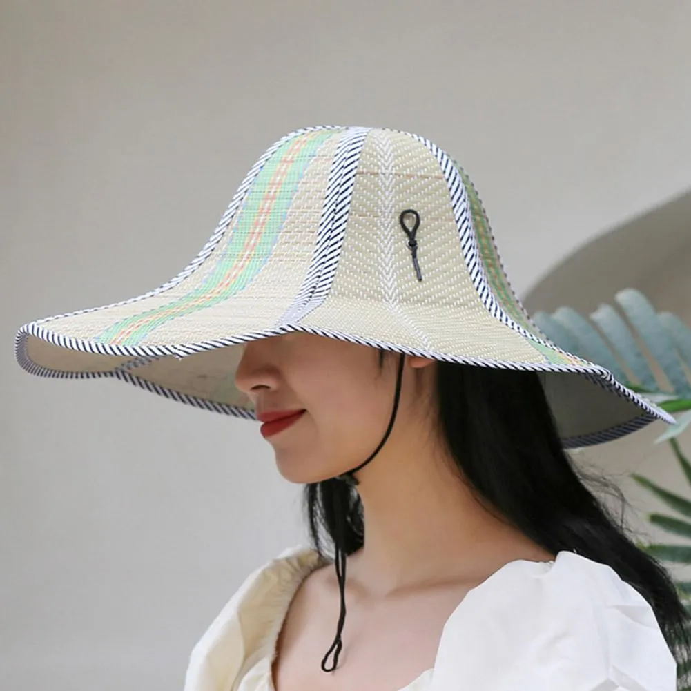 Wide Brim Sun Hat For Men Women UV Protection Ventilated Summer Hats For  Fishing Hiking Garden Beach