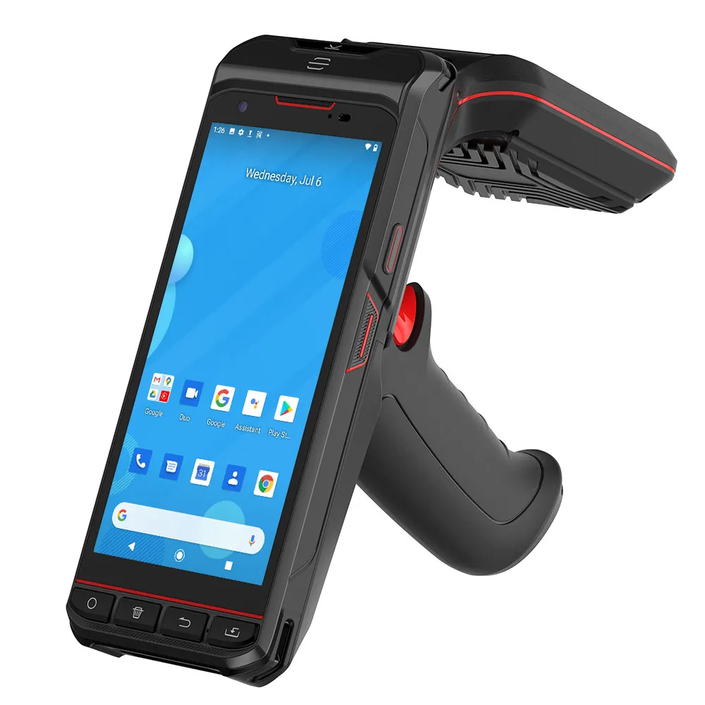 4G Handheld Data Collector: Android 10, UHF RFID, 2D Barcode Scanner ...