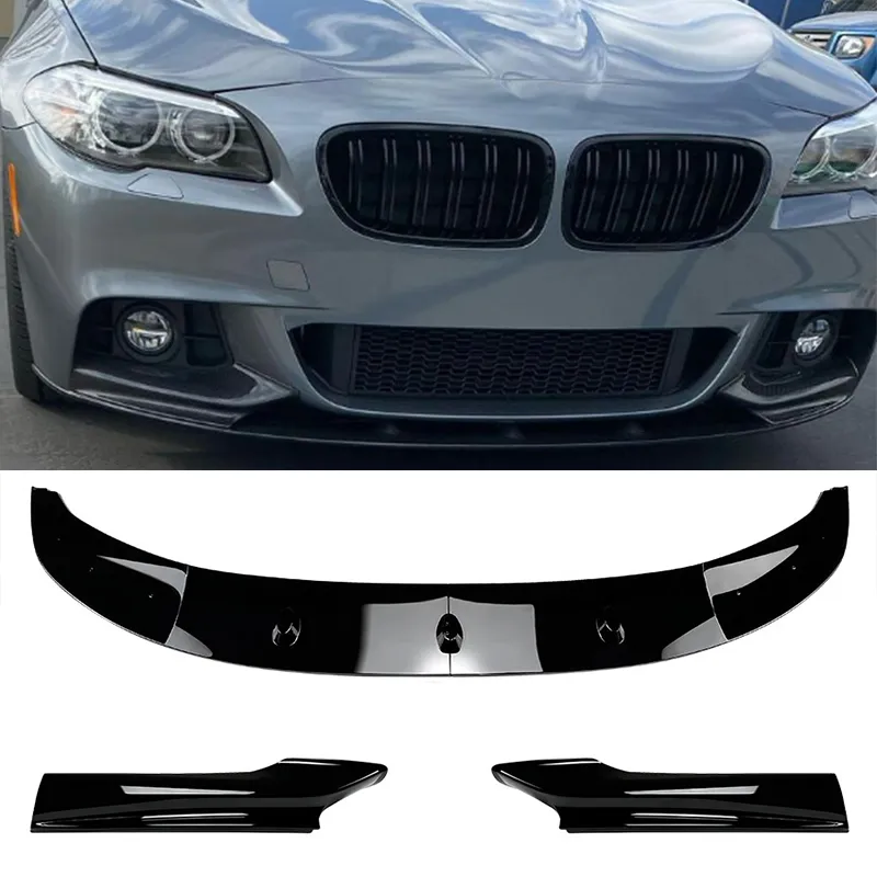 BMW 5 Series F10 F11 M Sport 2011-2017 Front Bumper Lip Body Kit 