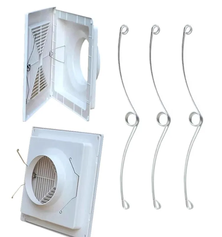 5 Pack Metal Vent Cover Retainer Clips – Heavy Duty Springs For Bathroom Ceiling Exhaust Fans, Universal Fit, Rust-Resistant