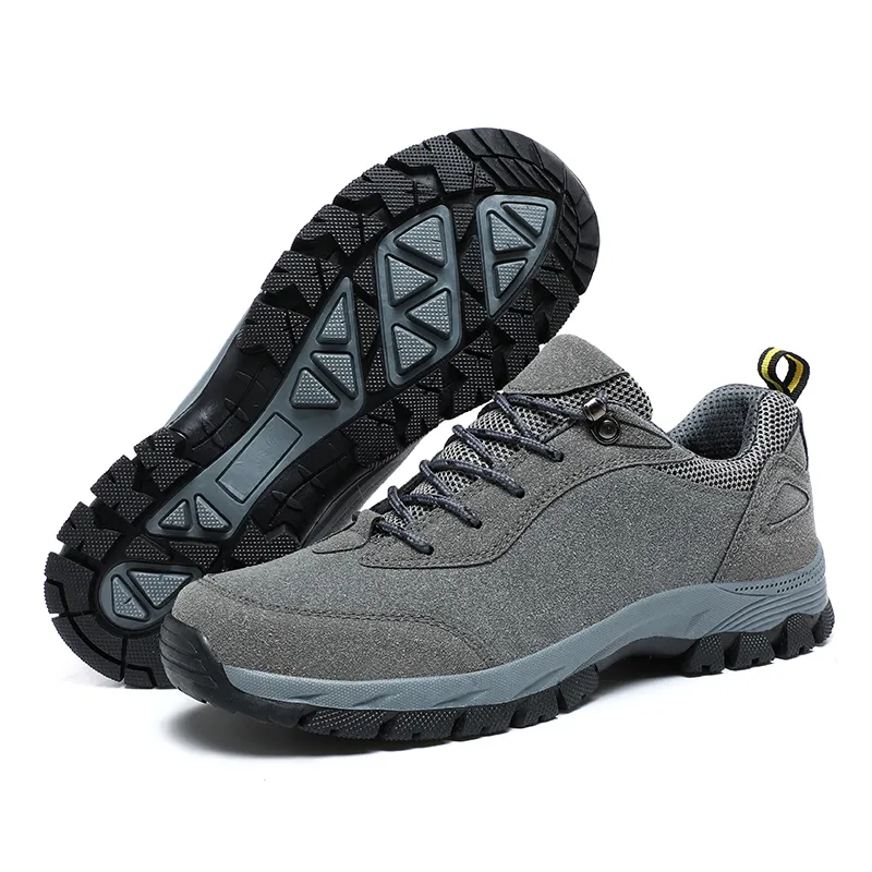 Mens Breathable Mesh Hiking Shoes Lightweight Trekking Sneakers