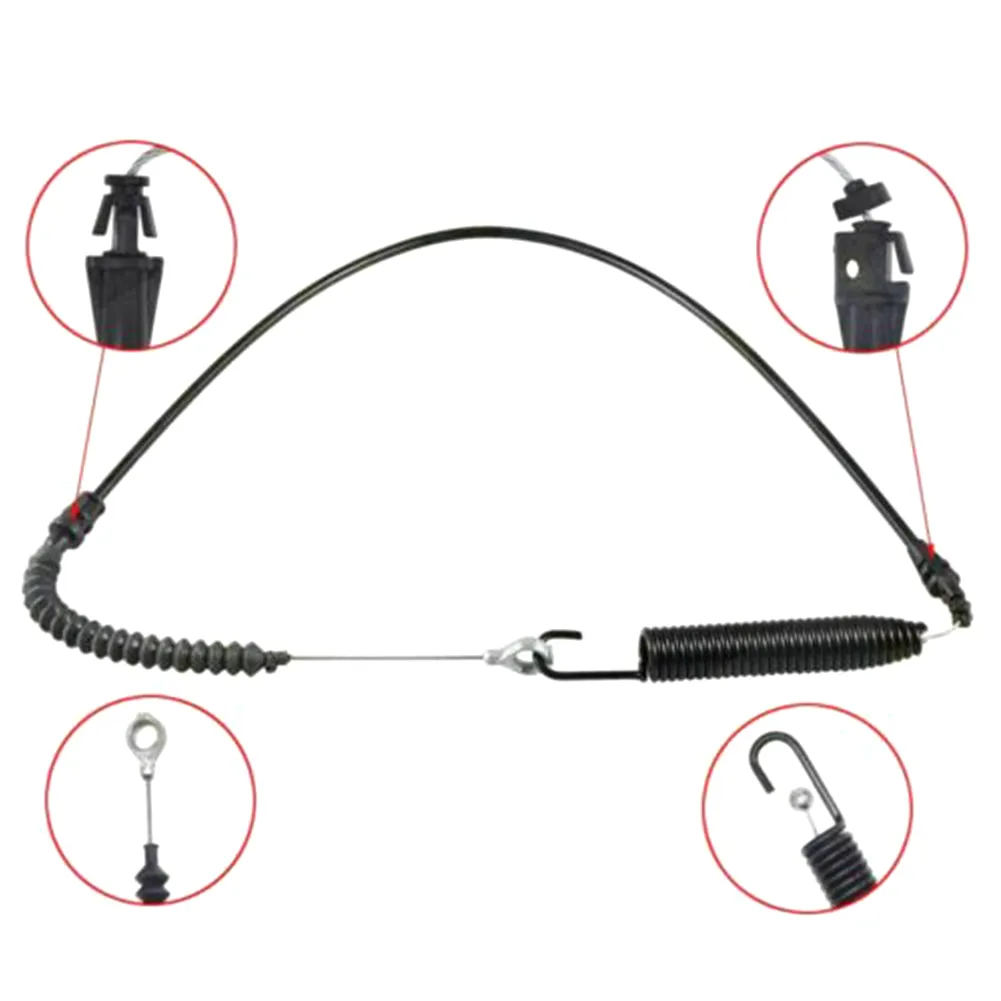 Troy-Bilt PTO Engagement Blade Cable Replacement Cable Black