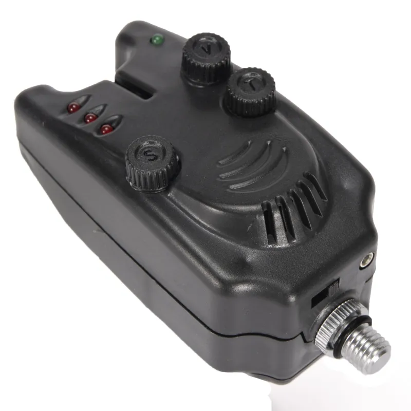 Kit 4 Alarmes De Pêche à La Carpe Avec Indicateurs Lumineux Swingers – LED – Support Amovible