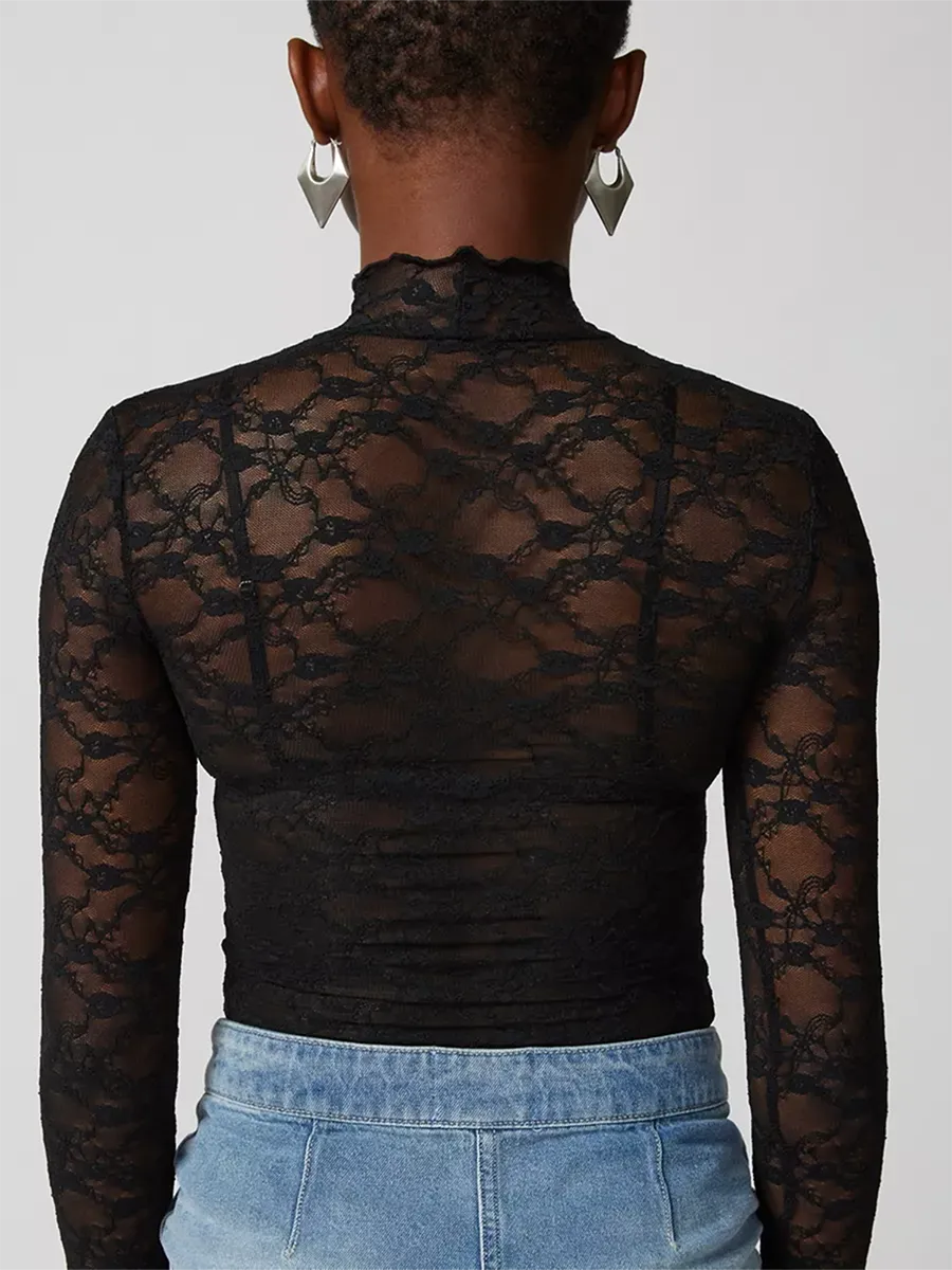 sheer layering top