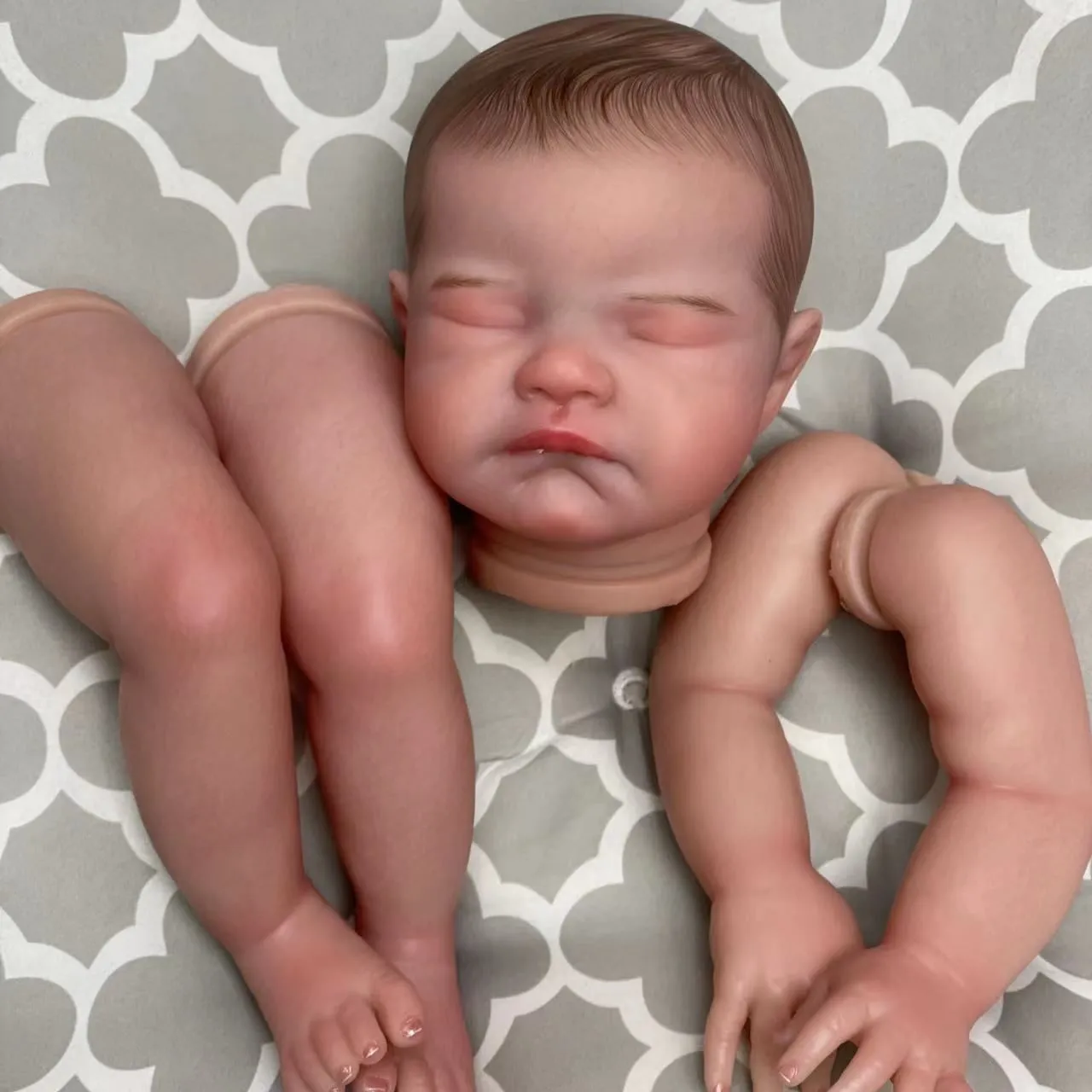 Save Big on Bulk Reborn Baby Dolls Kits 55cm Reborn Doll Kits August Baby  Artist Painted Kit Handmade Newborn Bonecas Bebe Sin Pintar Baratos Best 