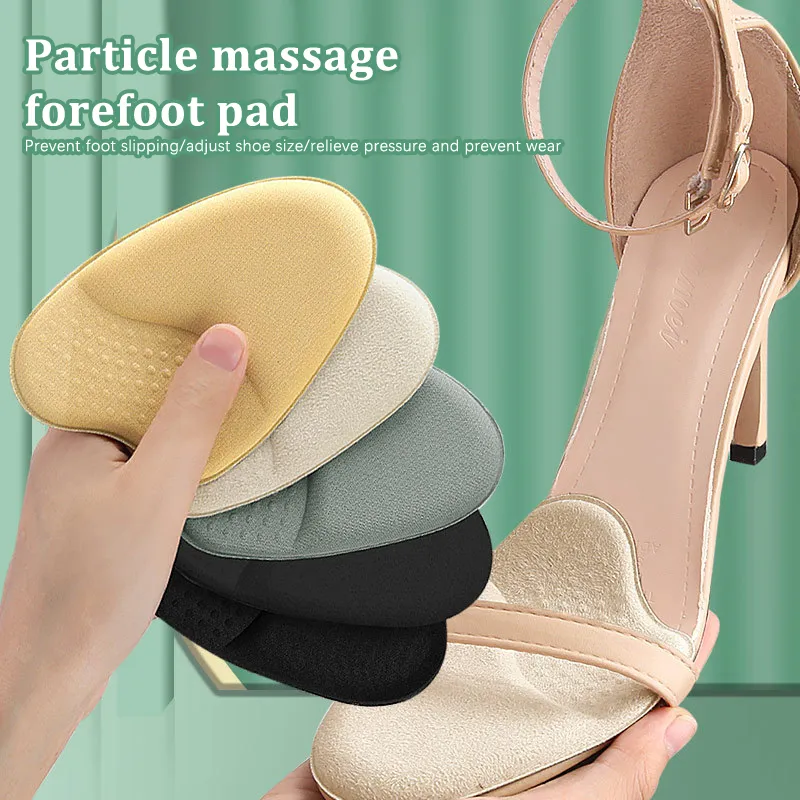 Heel Cushion Insoles For Open Toe Shoes Soft Forefoot Pads For