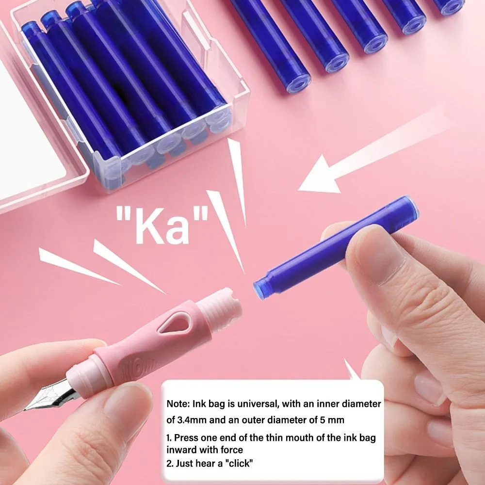 Wholesale Replaceable Ink Sac Erasable Fountain Pen Built In