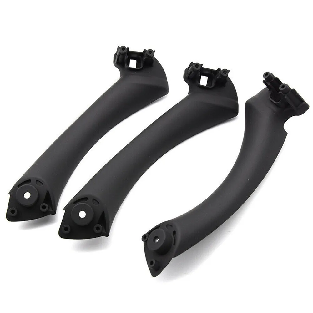 Inner Door Handle Pull Trim Cover For BMW E90 E91 3-Series Sedan/Wagon 2004-2012 (Choose Color: Black/Beige/Grey)