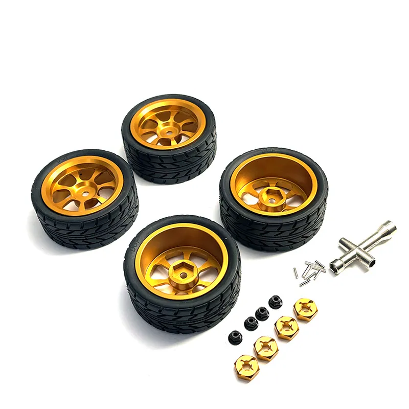 Metal Upgrade Wheels for WLToys 1:12, 1/14, and 1