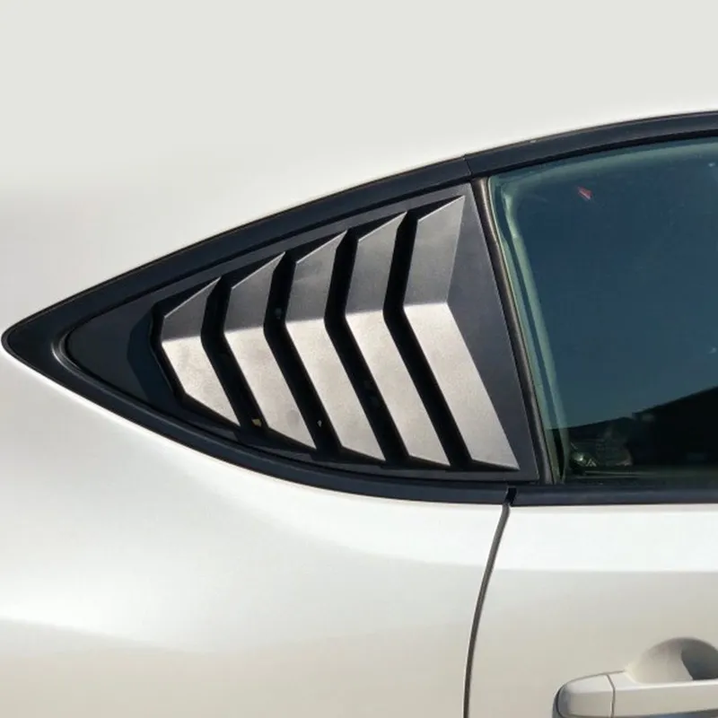 Side Window Louvers For Toyota 86/Scion FRS/Subaru BRZ 2013-2018 - Matte Black