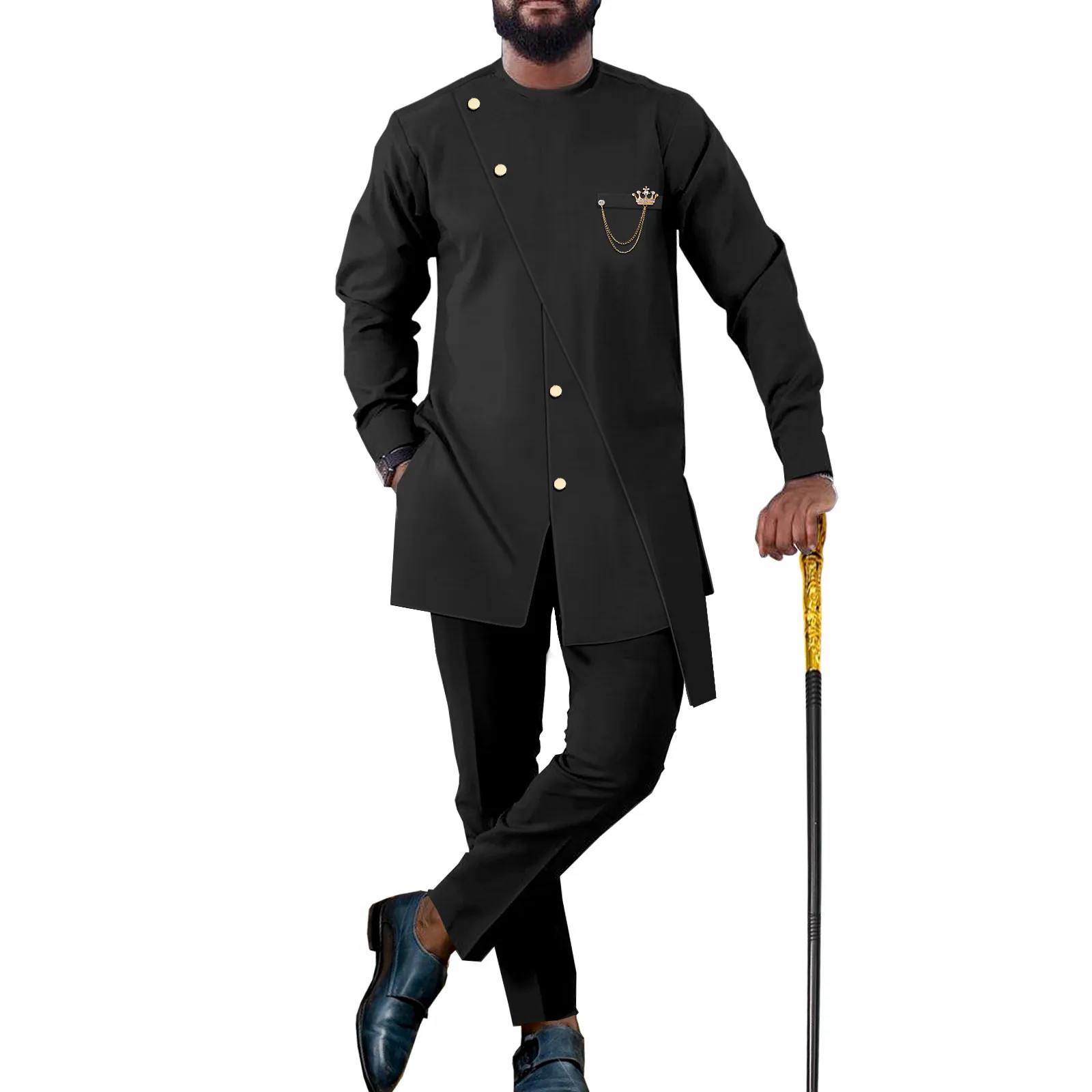 Pecas De Roupa De Moda Para Homens Afro Africano Ternos Africanos