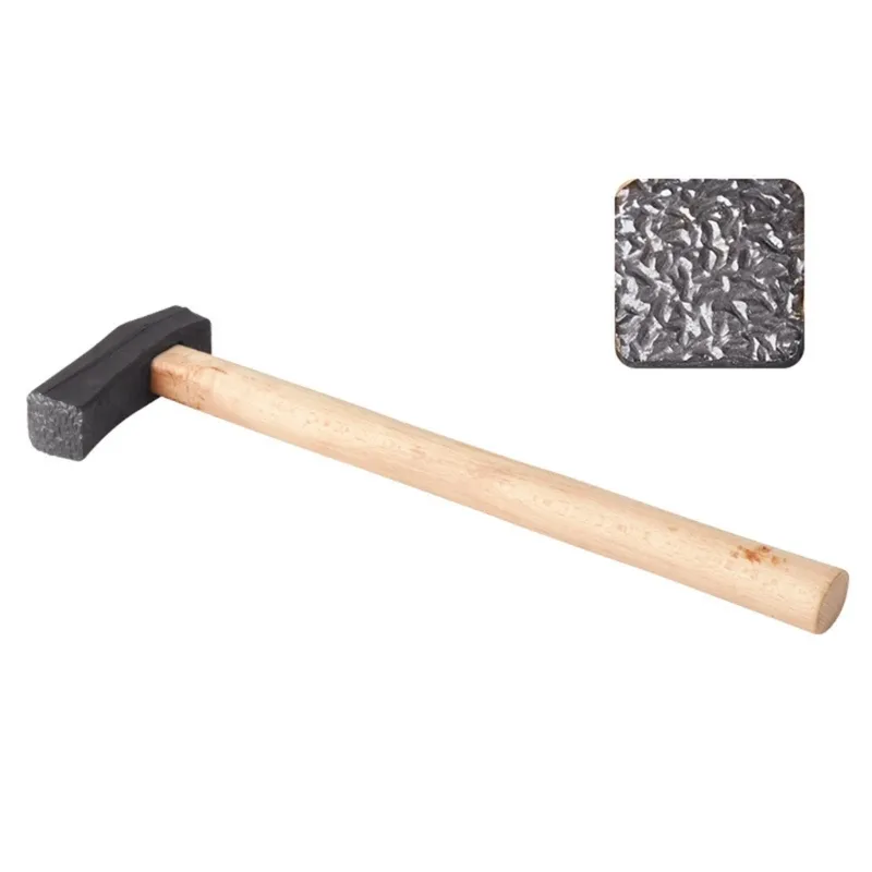 Practical Jewelry Making Hammer Small Iron Head Hammer With Wood Handle For Crafting Metalworking Tool