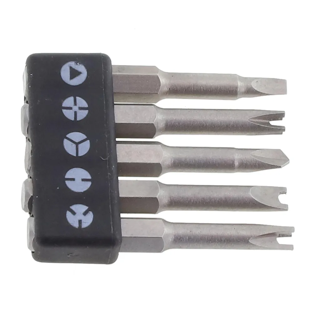 Rectangle Screwdriver Bit 3 Point Triangle Screwdriver Bit Set: 1.96 Inch, Durable & Precise For ...