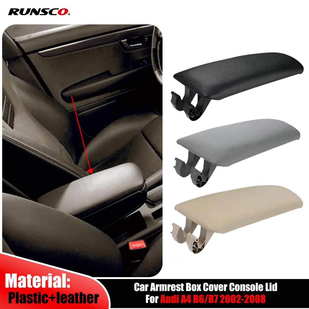Amazon.com: dkvaess Car Leather Armrest Center Console