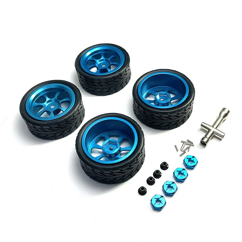 Metal Upgrade Wheels for WLToys 1:12, 1/14, and 1