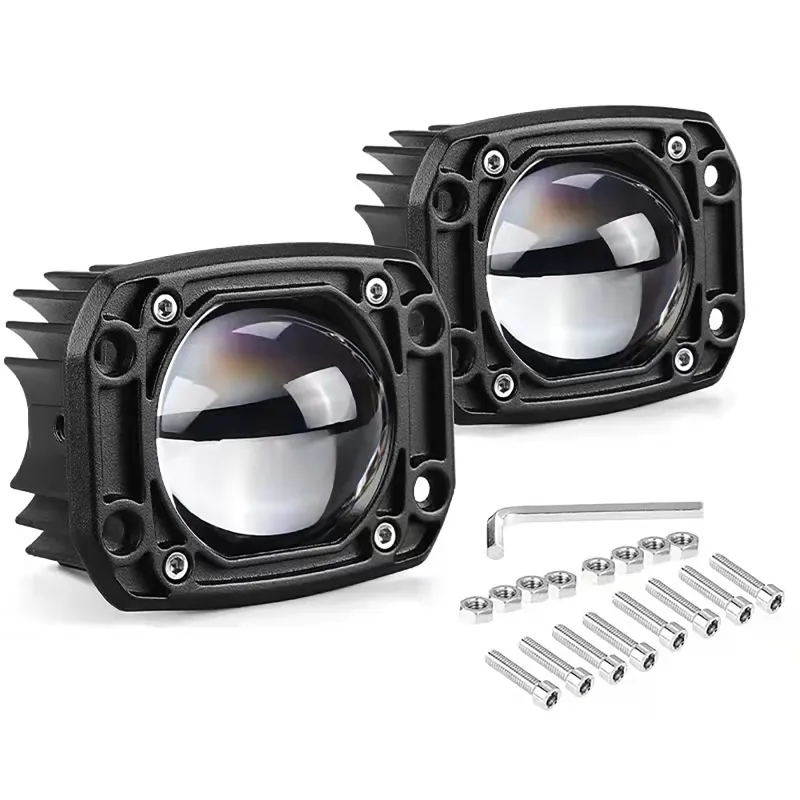 3 Inch Dual Color Car LED Spotlights IP67... From Ddmymaster, $85.78 ...