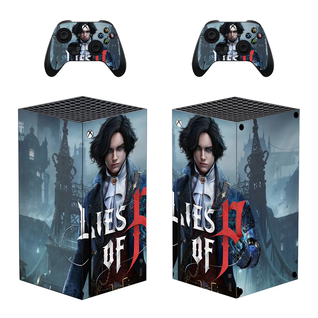 Xbox Series X Console & Controllers Skin Lies Of From Ddmyearth