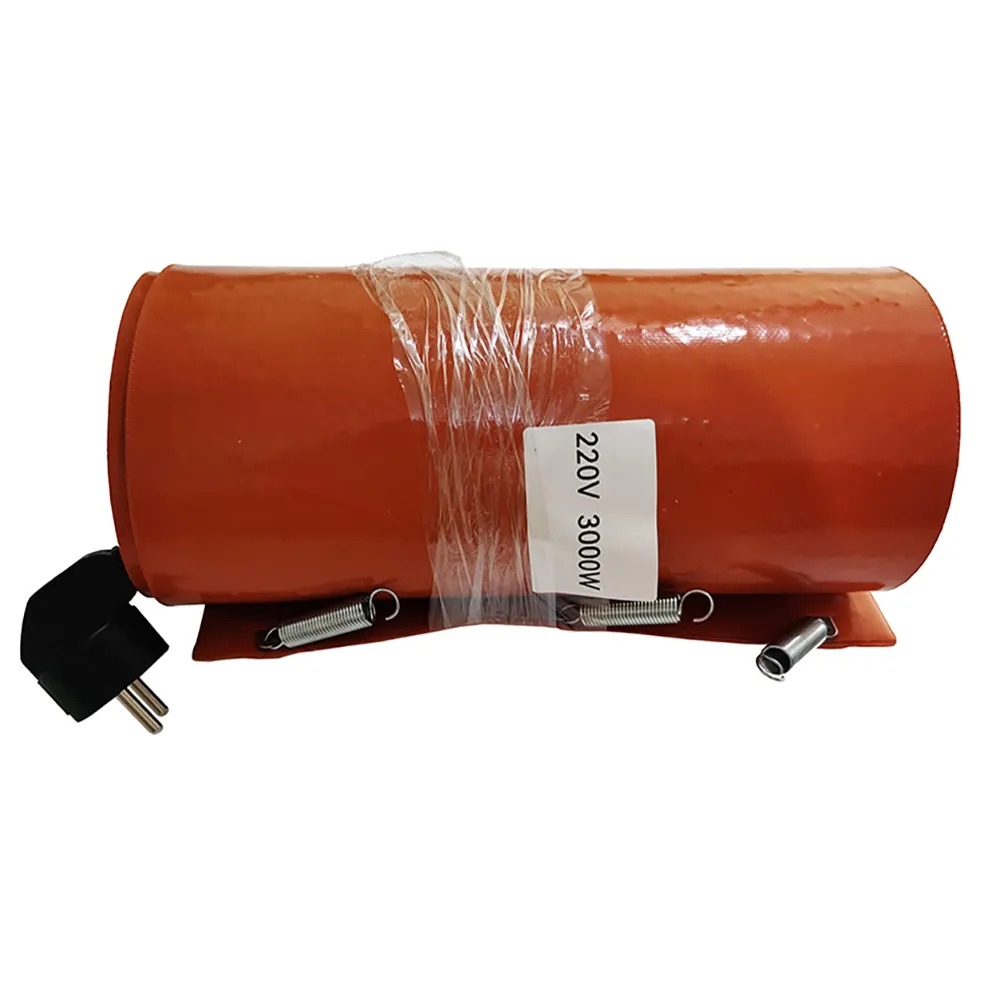 Barrel Heater, 1000W Heavy Duty Silicon Metal Oil Drum Heater Pail Heater With Adjustable Thermostat Electric Heat Wrap For 200l 55gallon Barrel
