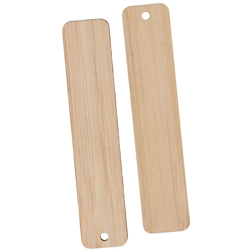 TFoRibbon Blank Bamboo Bookmark Engraving Bamboo Blanks Bookmarks