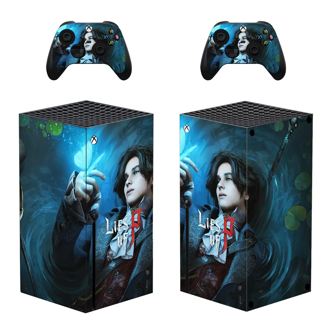 Xbox Series X Console & Controllers Skin Lies Of From Ddmyearth