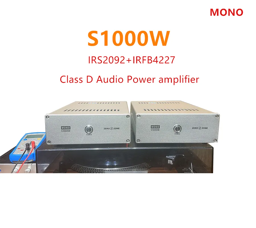1000W Mono HiFi Class D Audio Power Amplifier with IRS2092 and