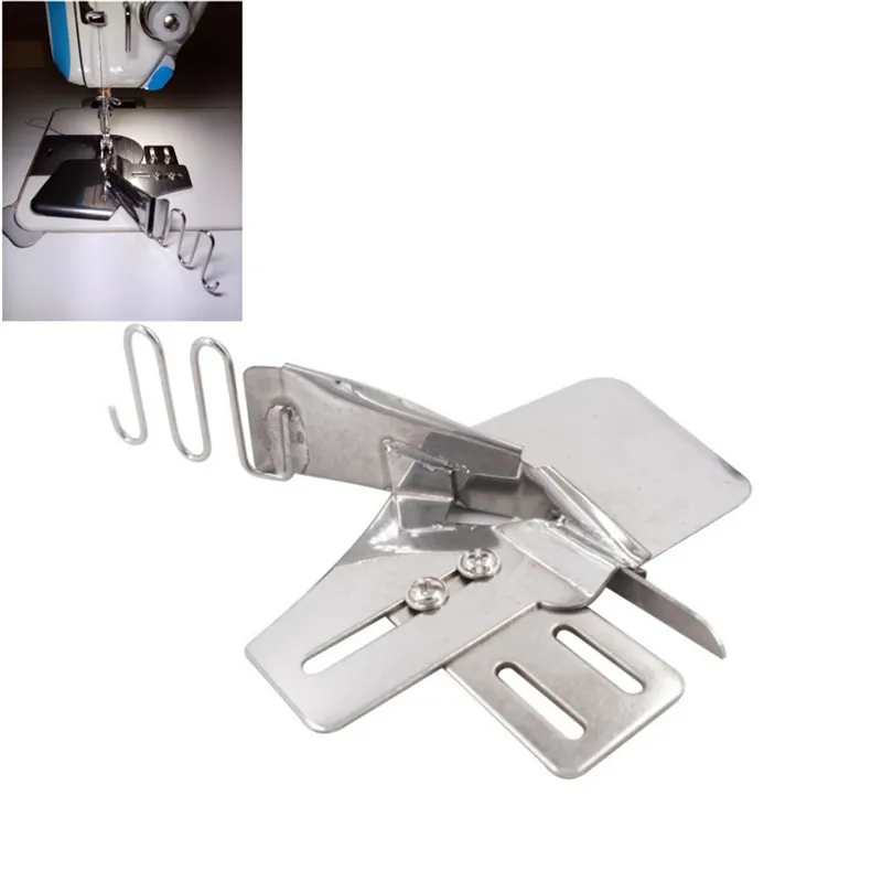 Household Sewing Machine Hemming Device With Double Fold Bias 