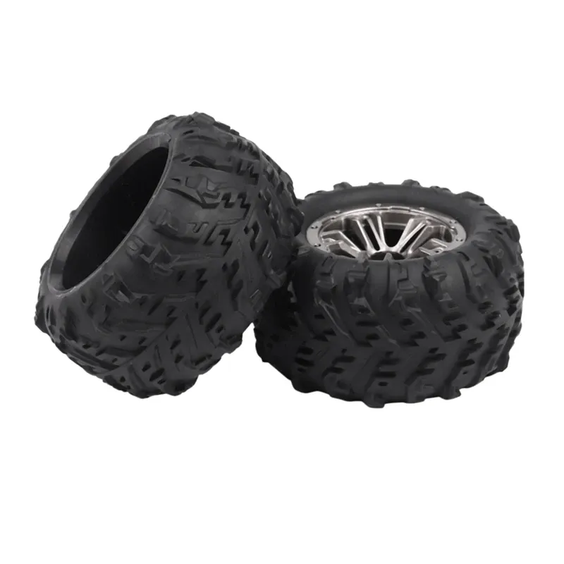 赤石 RC Car Rubber Snow Tires, Off-Road Winter Tires with 12mm