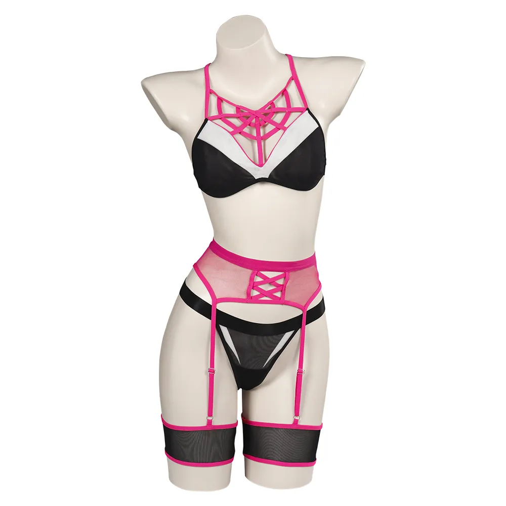 Sexy Gwen Cos Stacy cosplay lingerie Set for Women