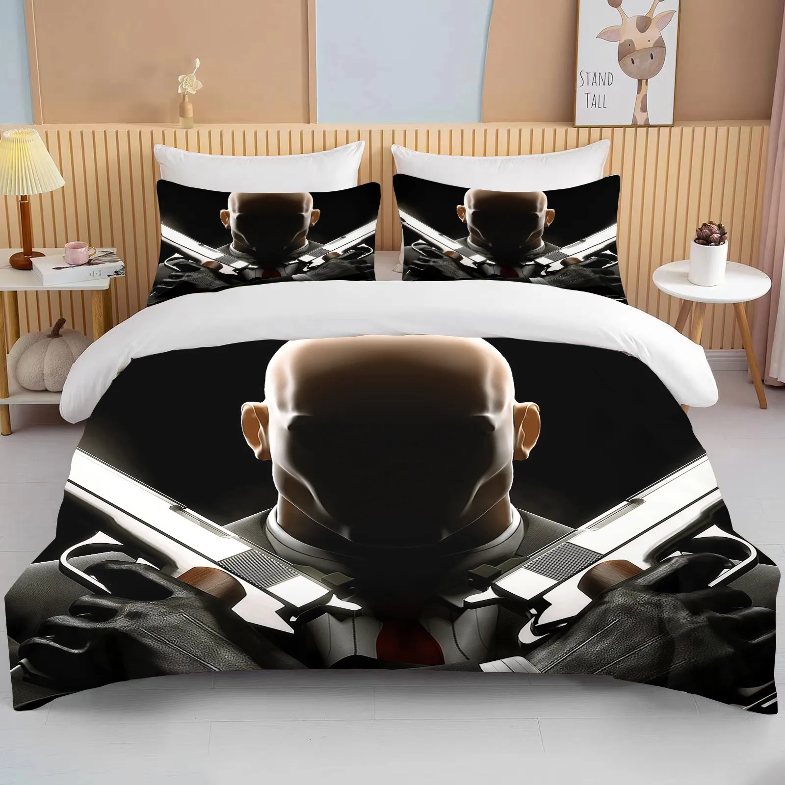 10 Sizes Movie Killer Patterns Bedding Set Duvet Cover Bed Set