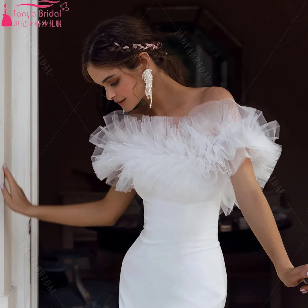 トップス FLOWER BALLOON TULLE BOLERO (CREAM) Ruffled Tulle Bolero Flower Balloon Tulle Bolero (cream)