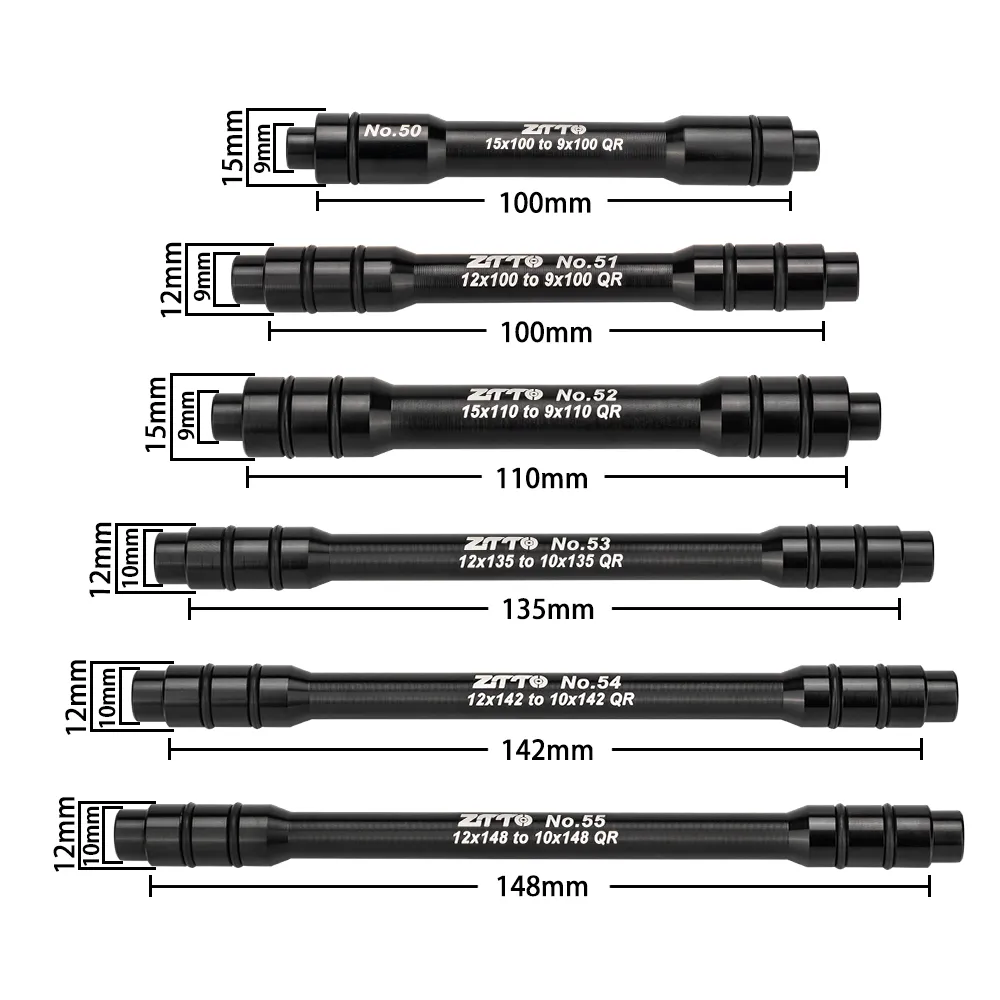 ZTTO Quick Release Axle Adapter For MTB And Road Bike Pump 15mm To 9mm 110 15mm Lengths TA To Quick Release 20mm 16mm From Homepro7 6.36 DHgate.Com