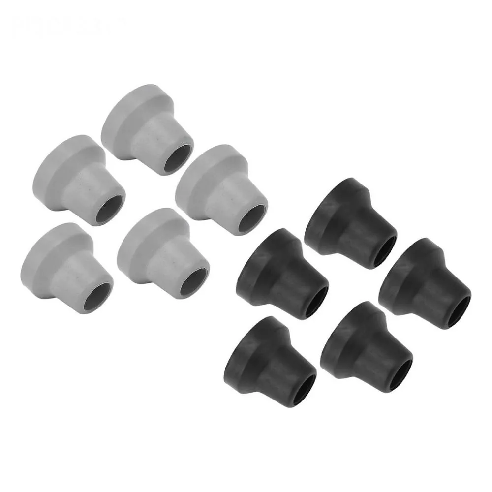 Non-Slip Rubber Cane Tips for Hiking Poles, Walking Sticks, and ...