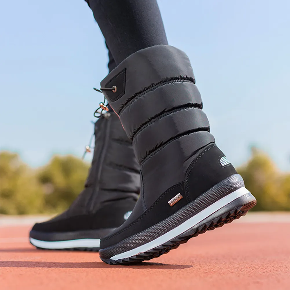 Save Big on Bulk Womens Flat Snow Boots Women's Waterproof Winter Snow  Boots: Non Slip, Warm, Ankle Platform Boots For Outdoor Travel Best Deals  on