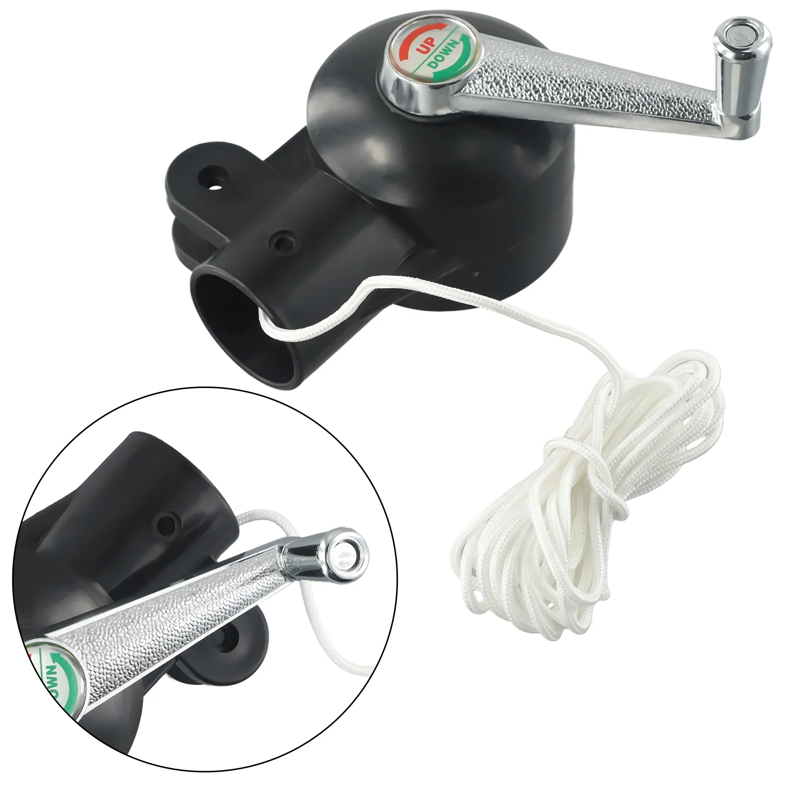 crank handle for patio umbrella Replacement Cantilever sided patio umbrella provides an enlarged shading space to accommodate your patio furniture Milisten Outdoor Umbrella Rotary Handle