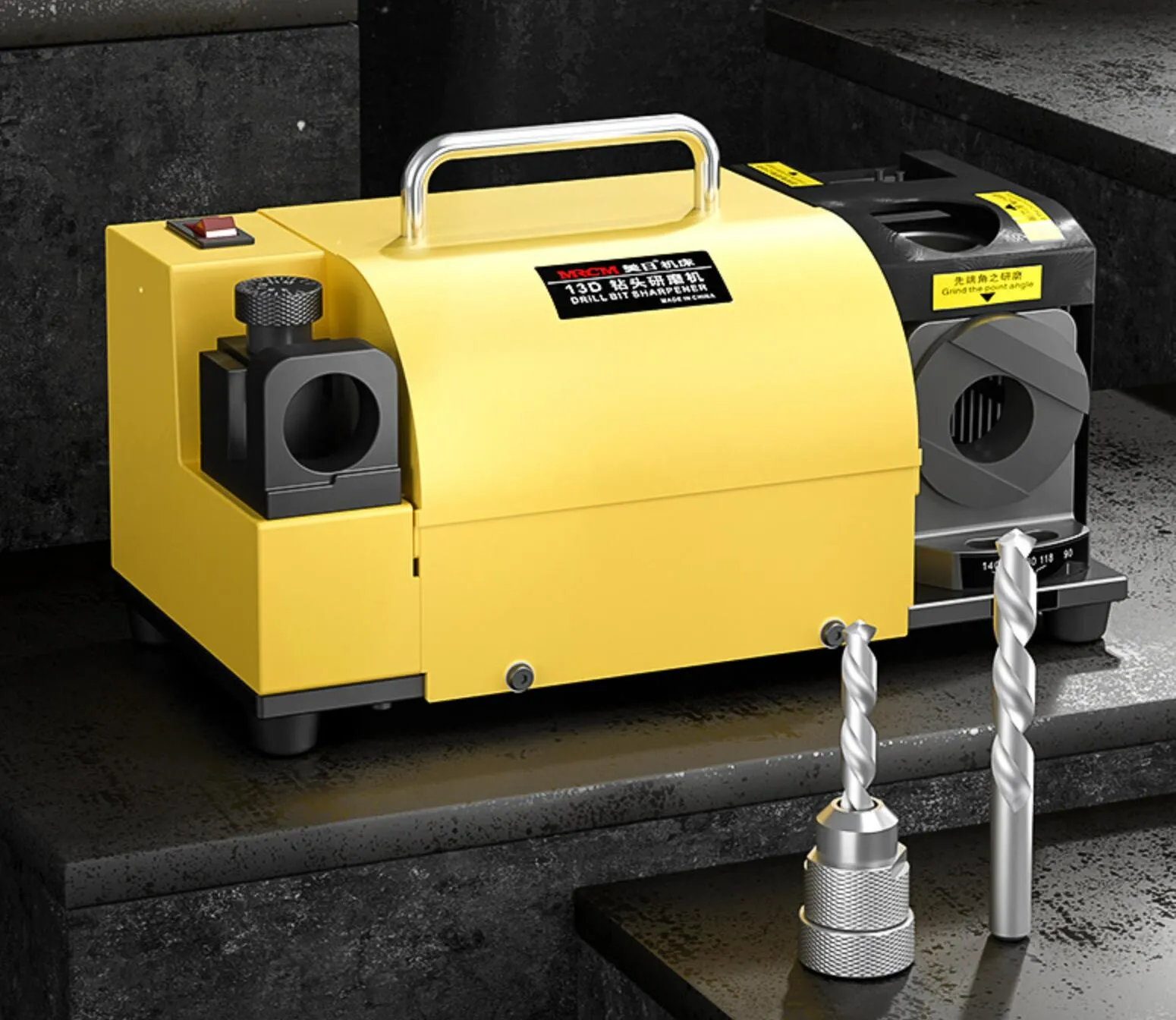 Drill Bit Sharpener For Angle Grinders & Belt Grinders: ER20 ER25 ...