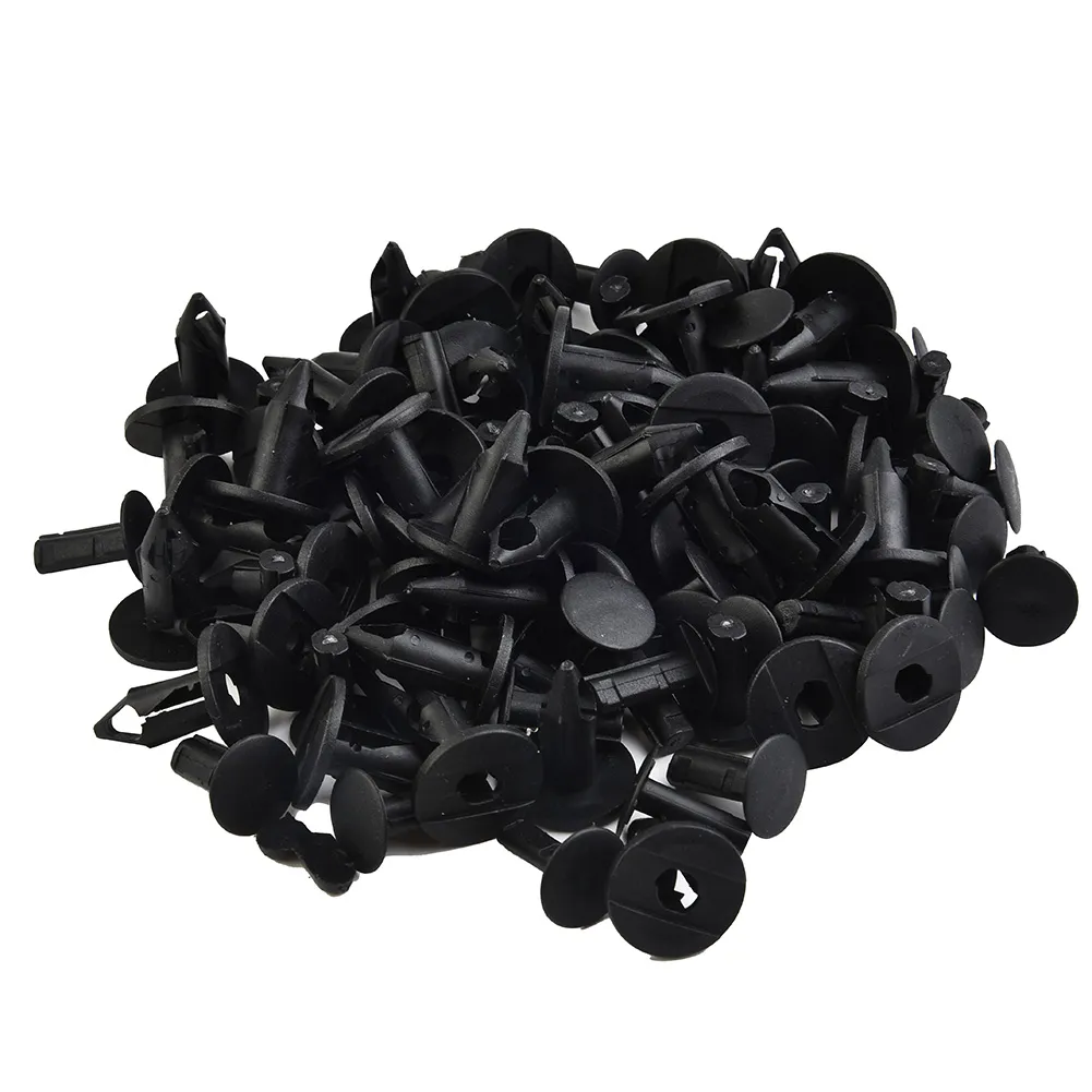 50 Pack 8mm ATV UTV Car Push Pin Rivet Retainer Clips for Bumpers ...