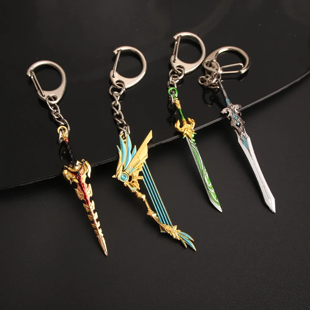Mini Sword Keychain, Metal Keyring For Backpacks, Bags, And Keys ...