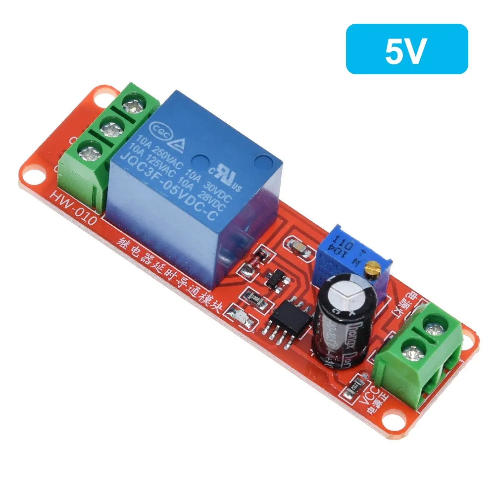 NE555 Timer Delay Relay Module Adjustable Time Switch... From Ddmyhome ...