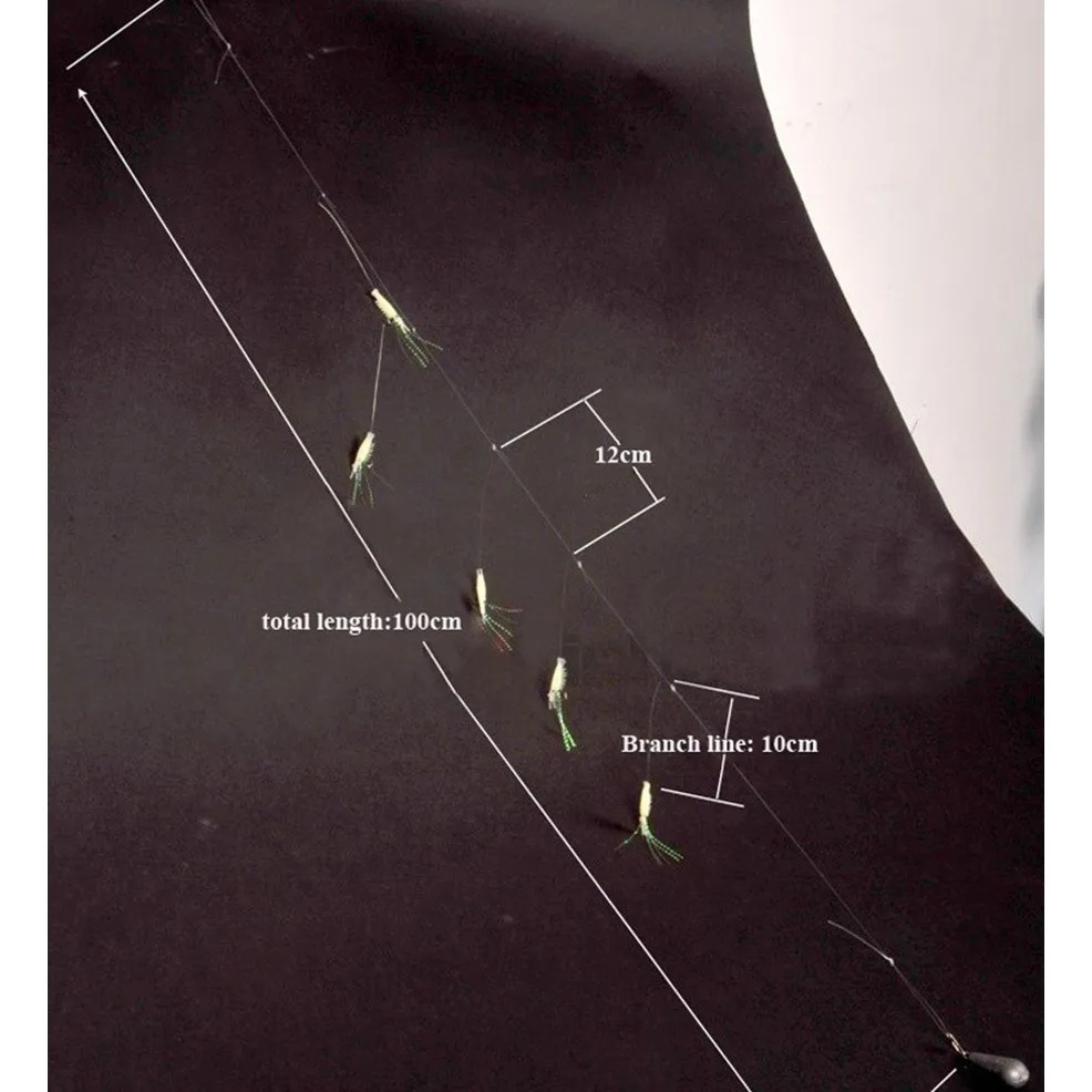 Sabiki String Hook Soft Fishing Bait Rigs 6Pack... From Ddmyearth, $26. ...