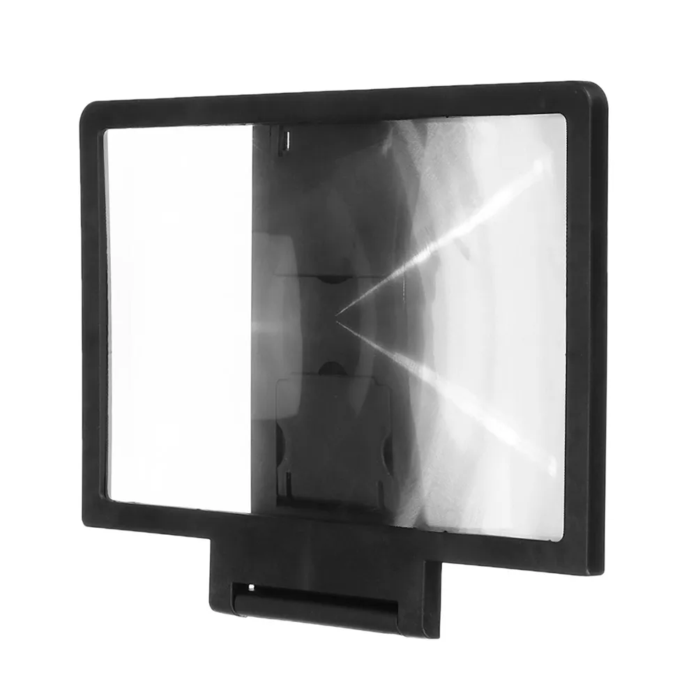 3D拡大スクリーン拡大鏡 スクリーンフォンプロジェクタースマートフォン用 携帯電話拡大鏡スクリーン HD 3D 増幅スタンド、折りたたみ式