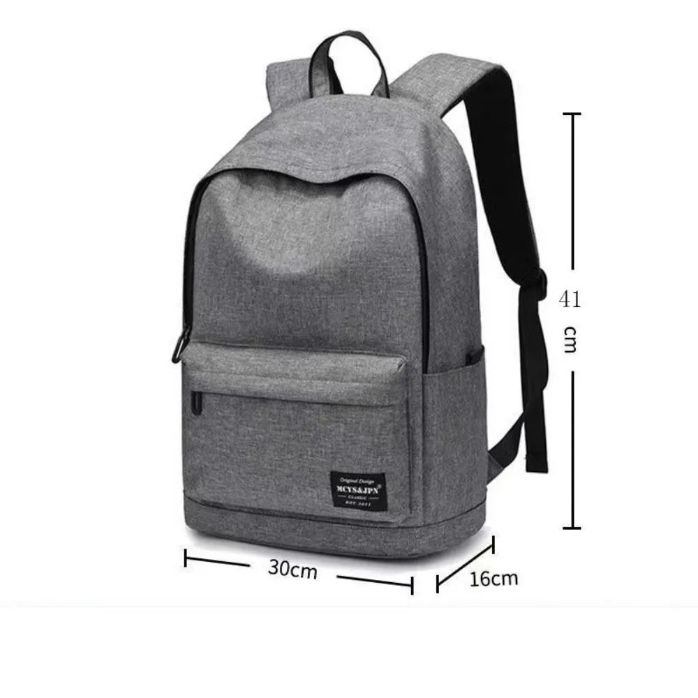 Sac à Dos Ordinateur 15 Pouces – Tissu Oxford Noir – Unisexe – Neuf Avec étiquettes